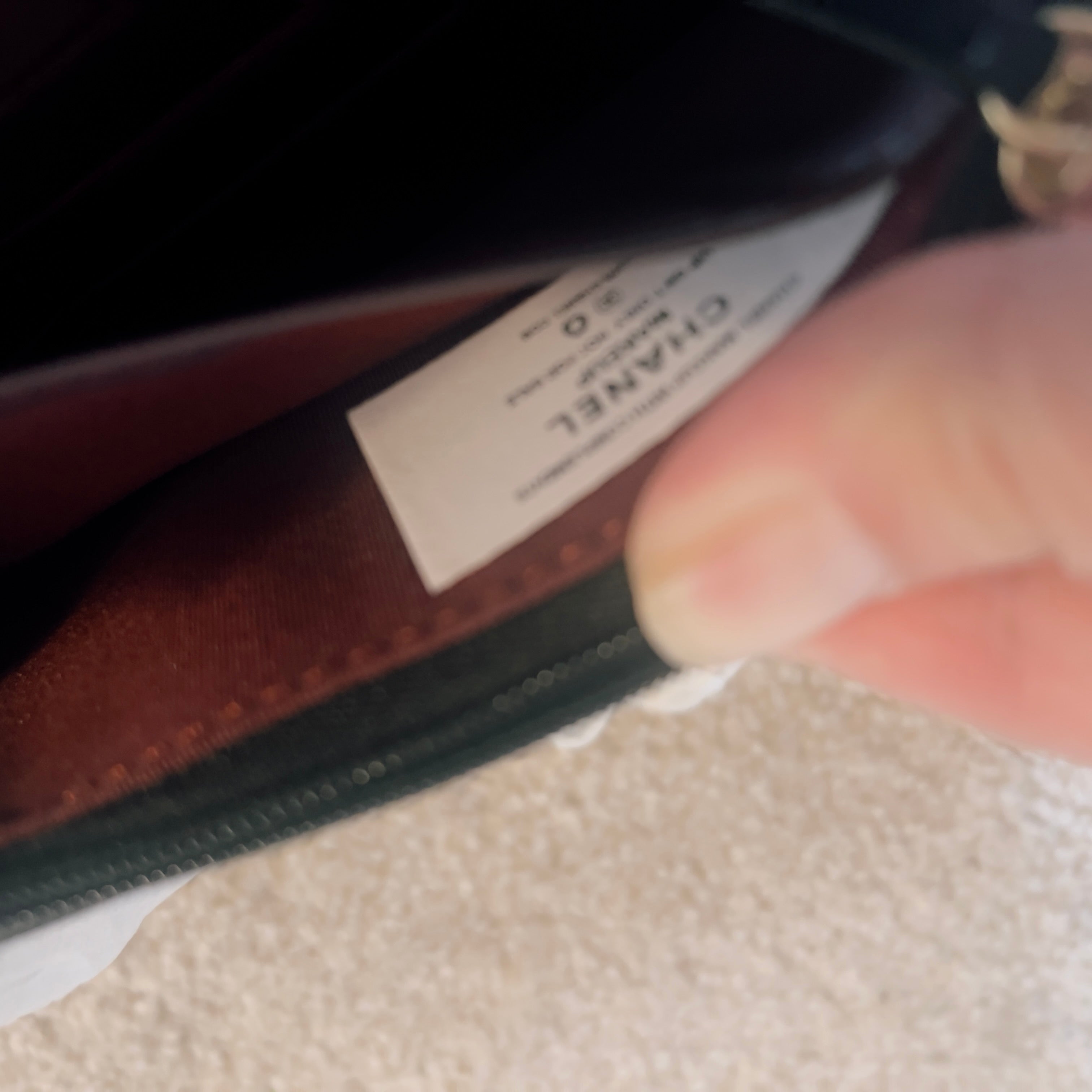 Black Woc With Golden Ball Chain