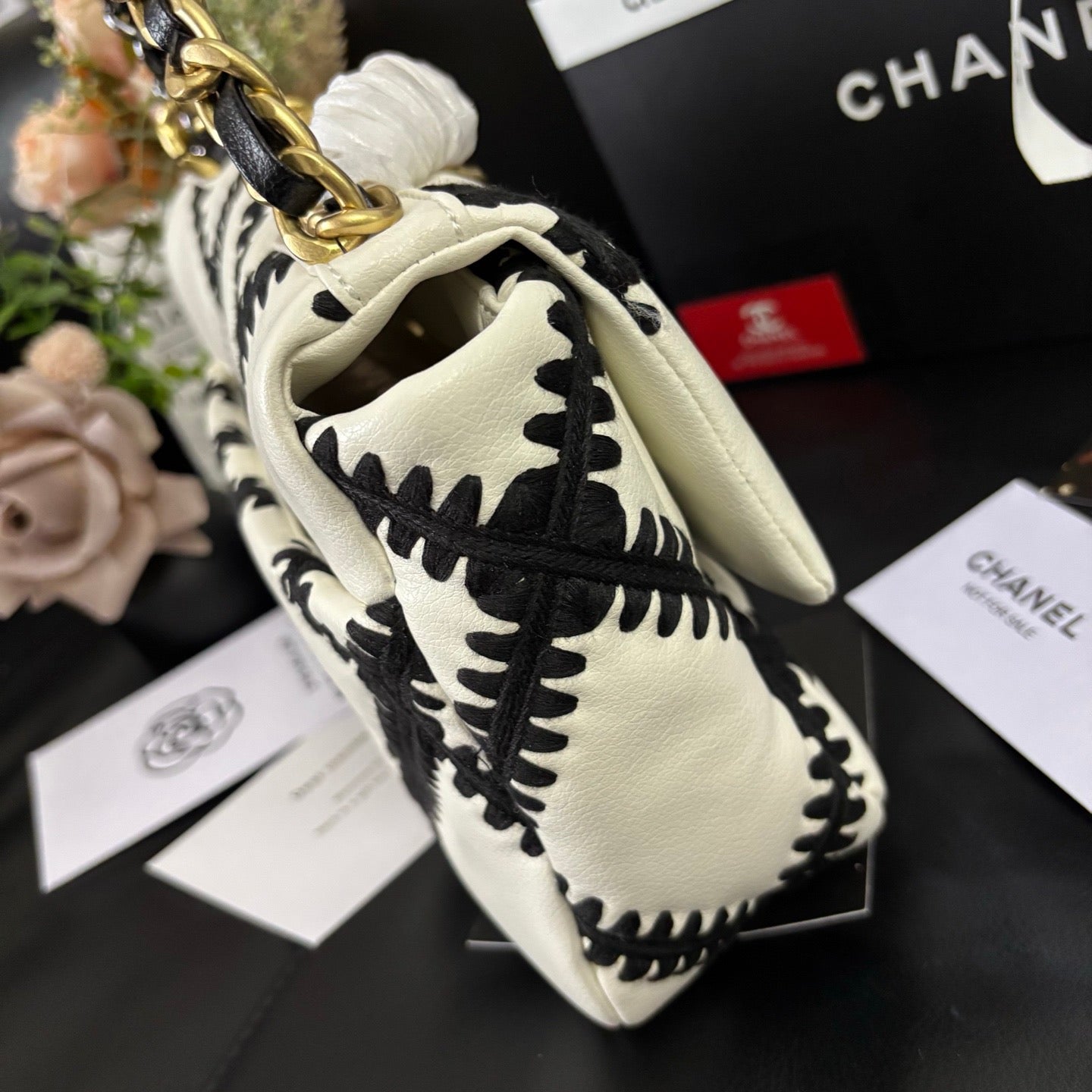 New Lambskin Quilted 19 Bag 25cm m