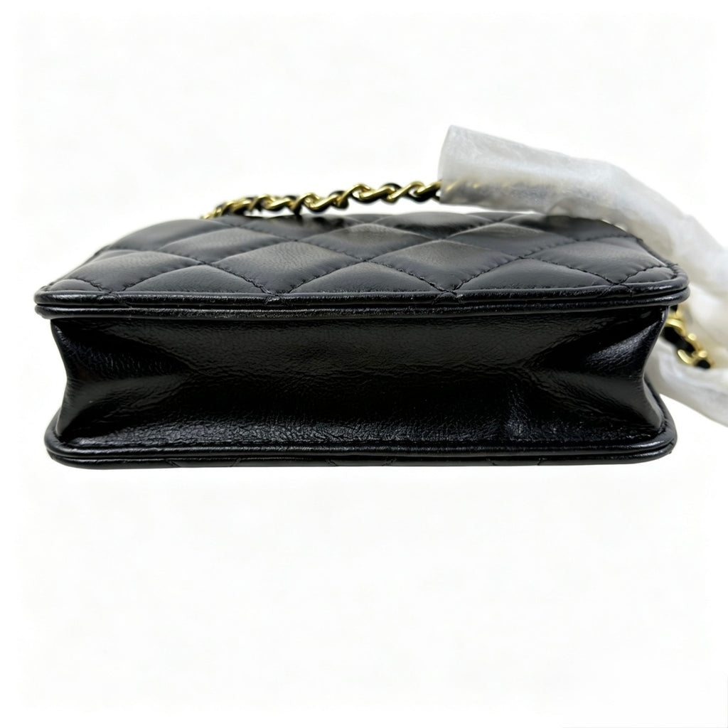 CHANEL Beauty Cosmetic Makeup Bag Black mini Bag Promotional Gift GWP1