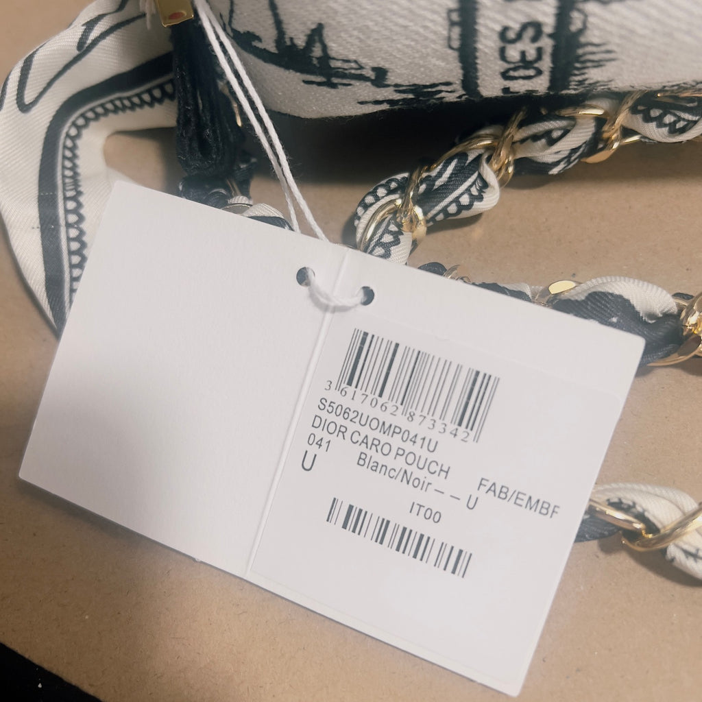 CHRISTIAN DIOR GWP COSMETIC BAG  DIY MODIFIED VERSION WITH DOUBLE CHAIN STRAPS8