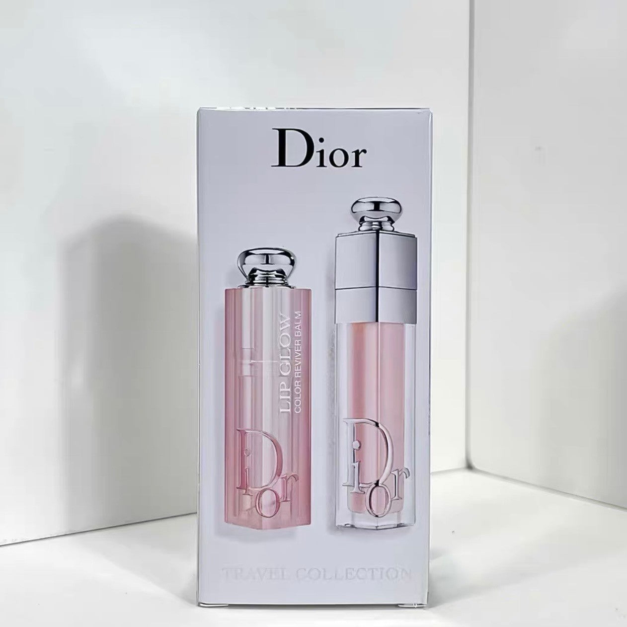 Christian Dior Addict Lip Experts Duo Lip Glow 001 And Lip Maximizer 004 Pink0
