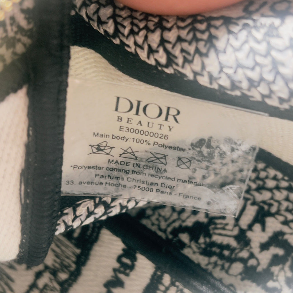 CHRISTIAN DIOR GWP COSMETIC BAG  DIY MODIFIED VERSION WITH DOUBLE CHAIN STRAPS2