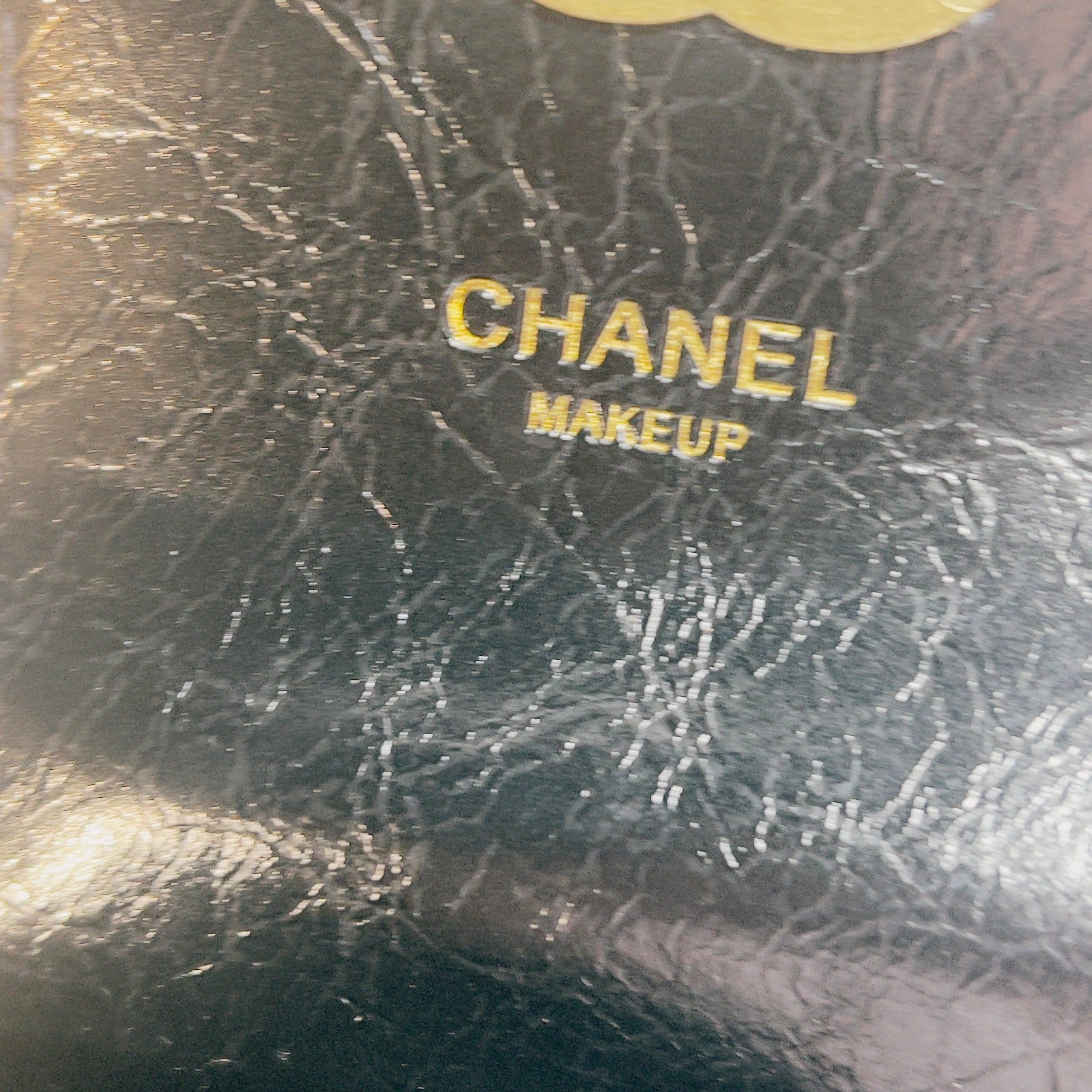 CHANEL Makeup VIP Gift Pouch With Chain Plus Tweed Coin Purse, Box GWP8