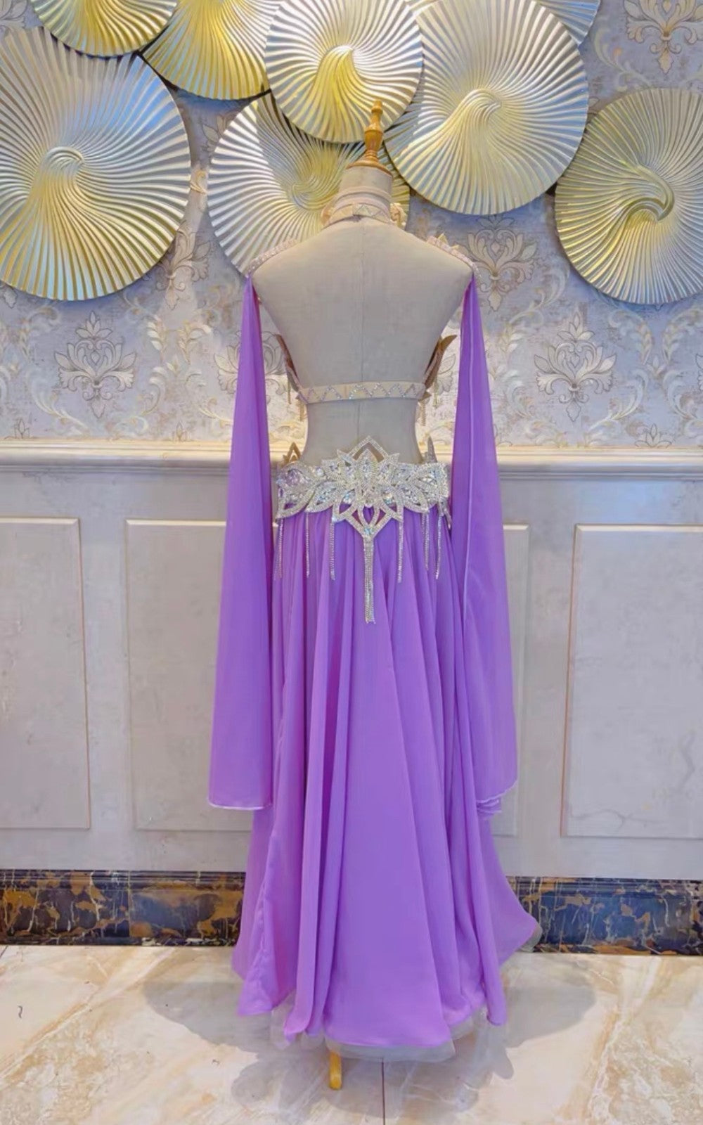 Custom Made Professional Belly Dance Costume Oriental Designs For Performance2