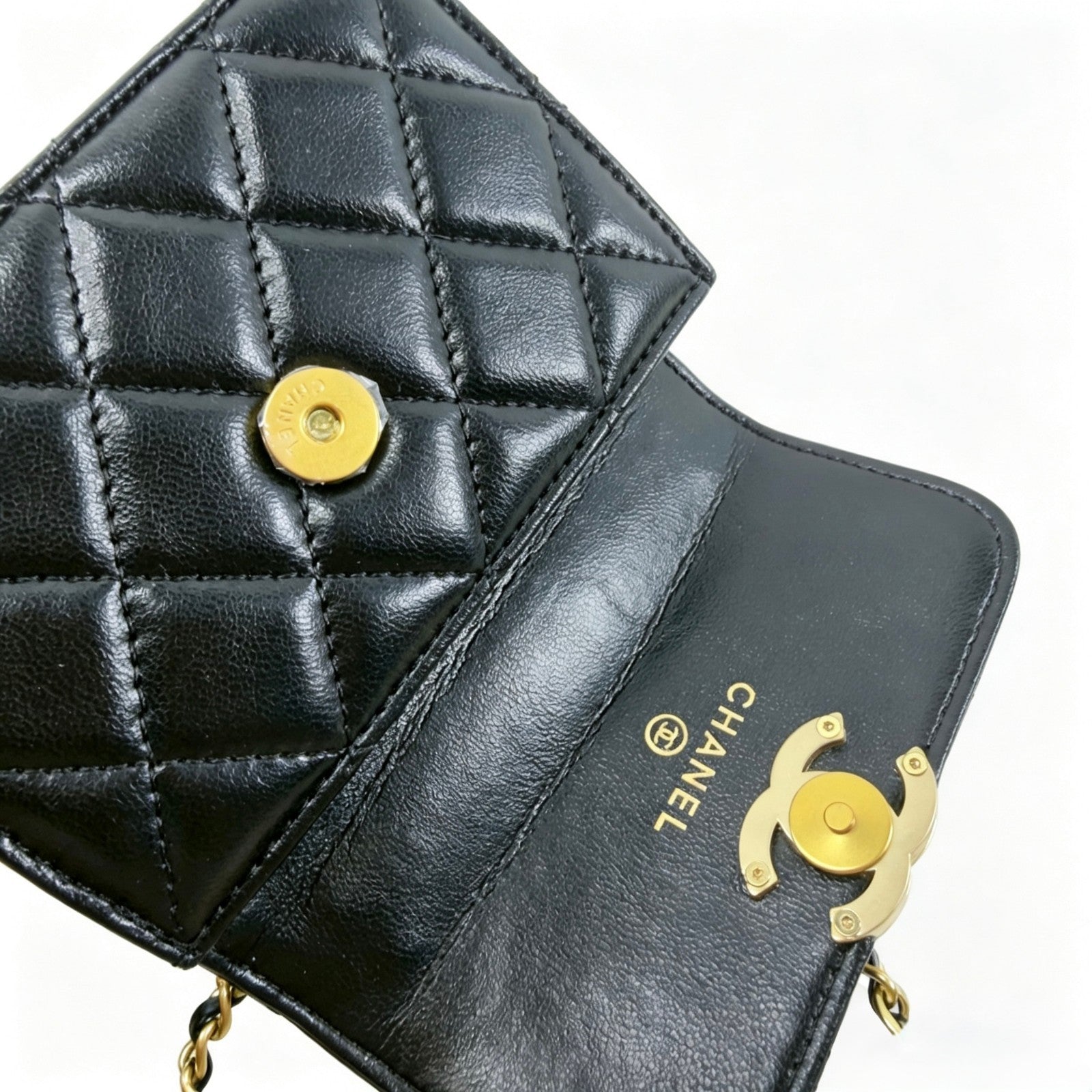 CHANEL Beauty Cosmetic Makeup Bag Black mini Bag Promotional Gift GWP8