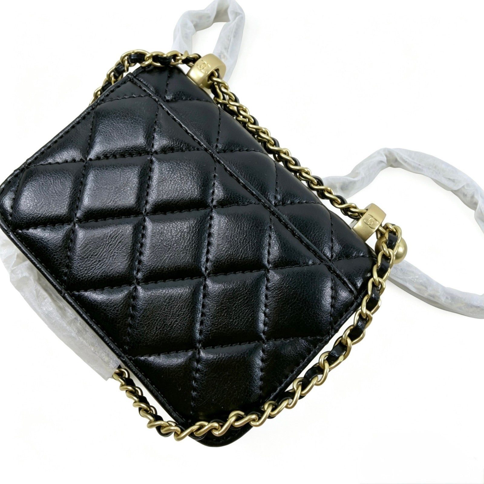 CHANEL Beauty Cosmetic Makeup Bag Black mini Bag Promotional Gift GWP6