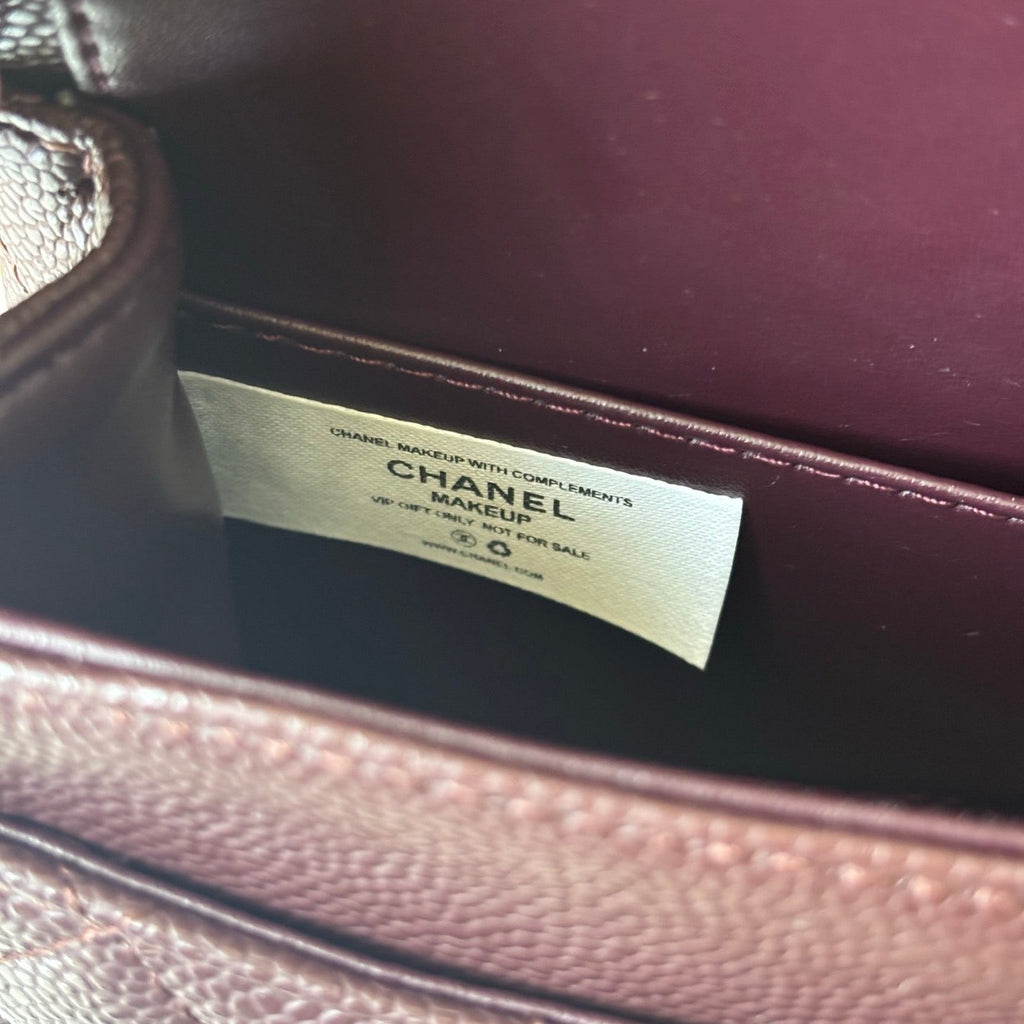 Burgundy Classic Flap Bag Lovely Pink Cherry