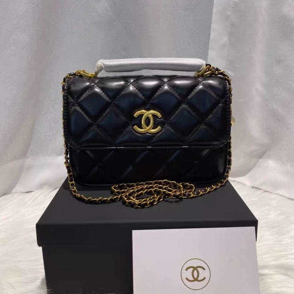 Rectangle Flap Bag with Adjustable Chain