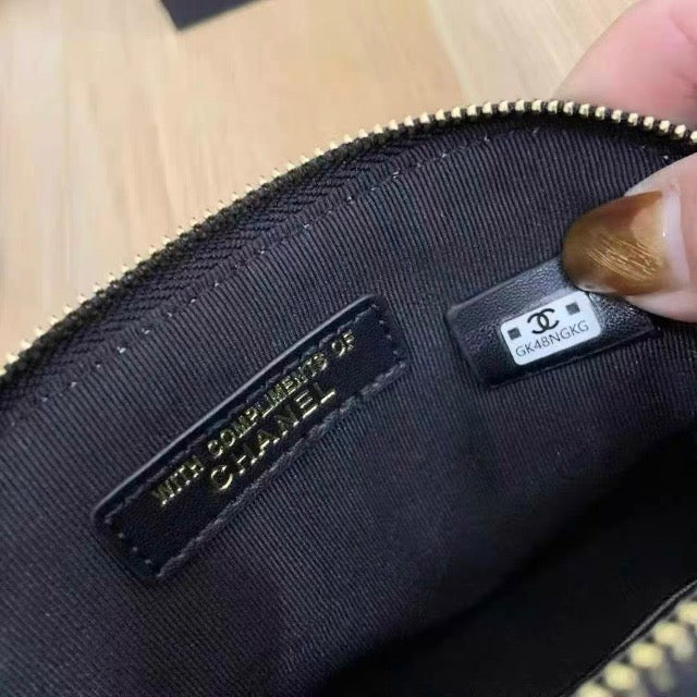 Tweed Crossbody Mini Shell Bag