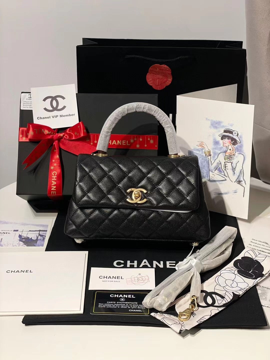 Coco Red handle small