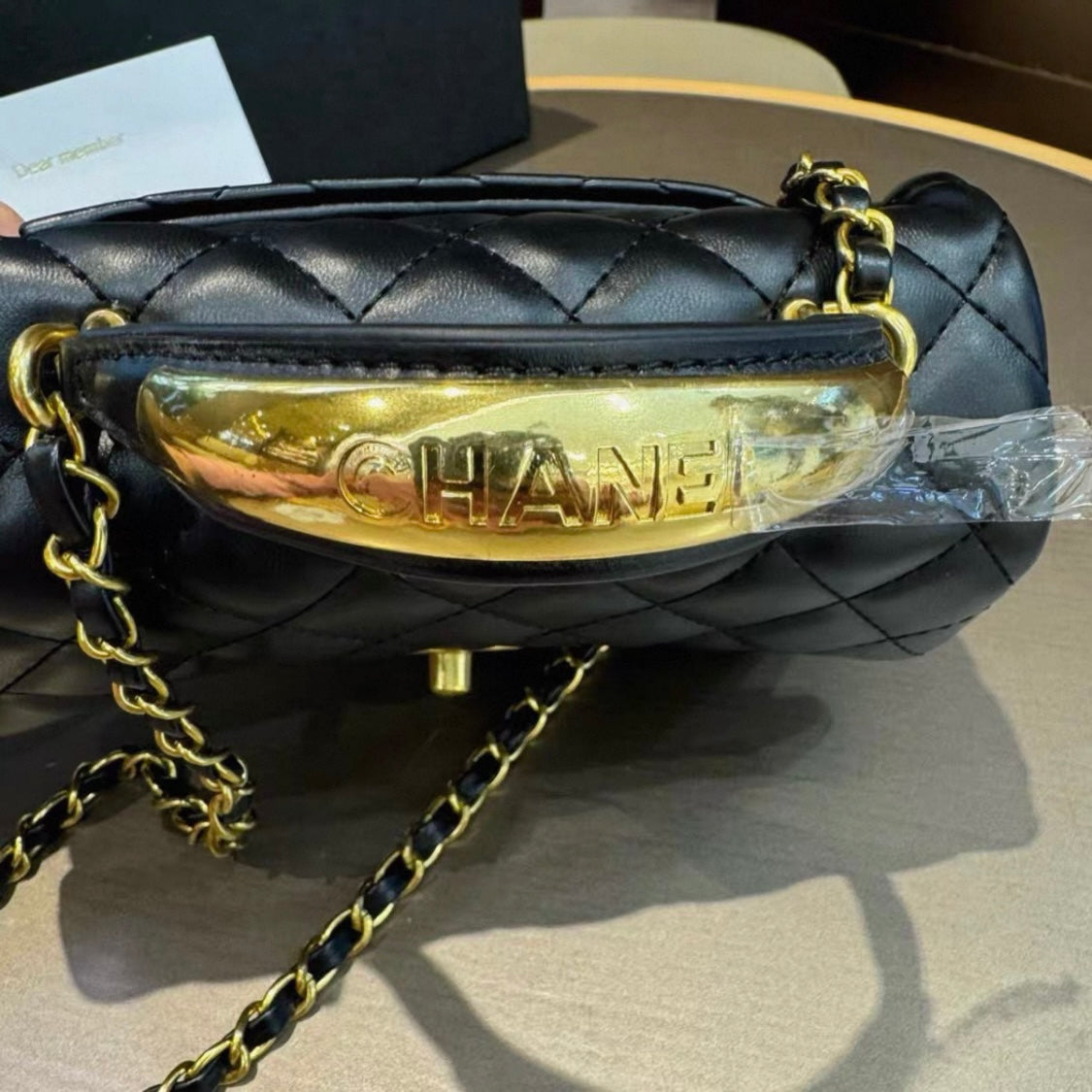 PU Small Flap Bag with Handle