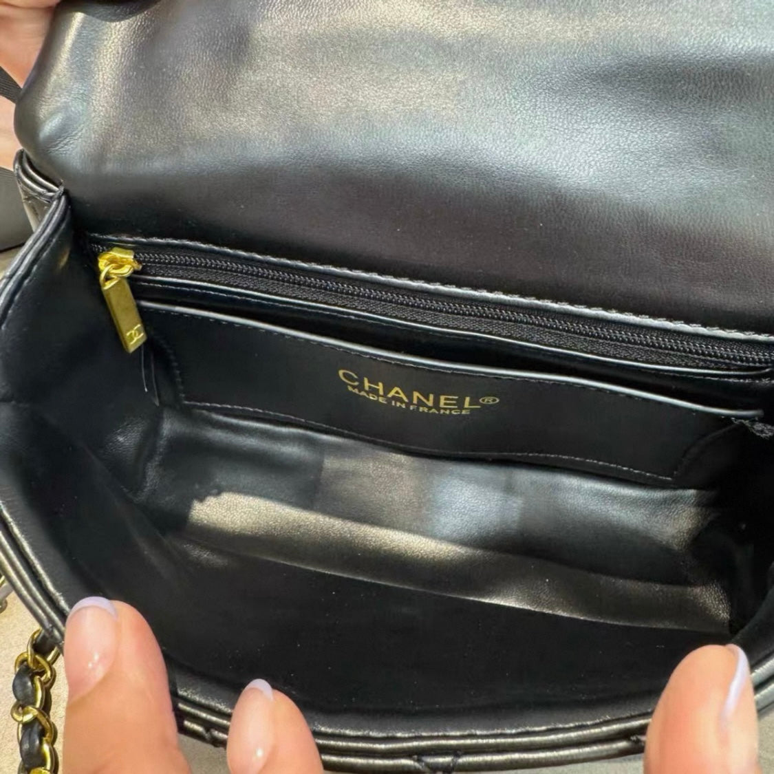 PU Small Flap Bag with Handle