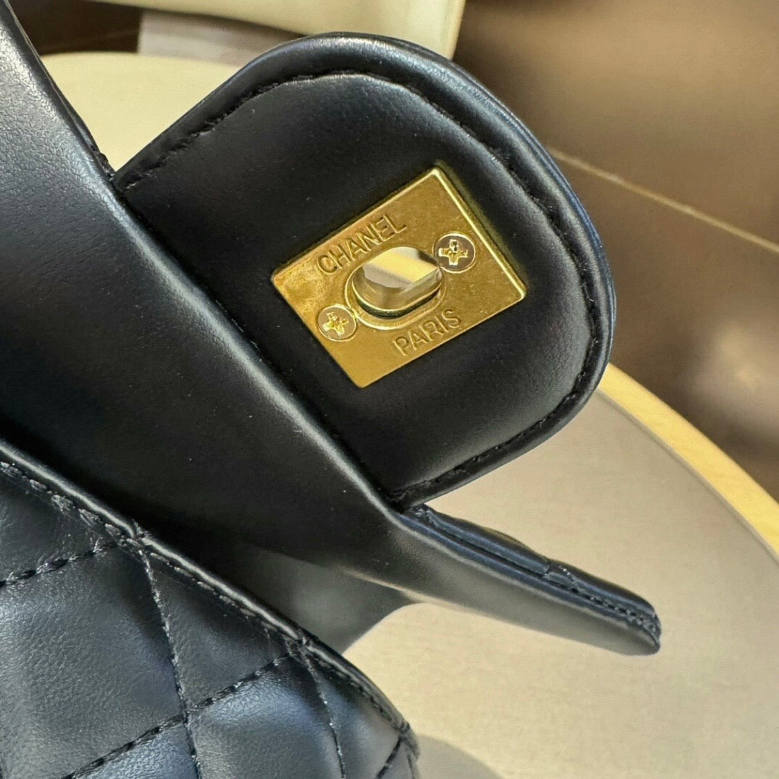 PU Small Flap Bag with Handle