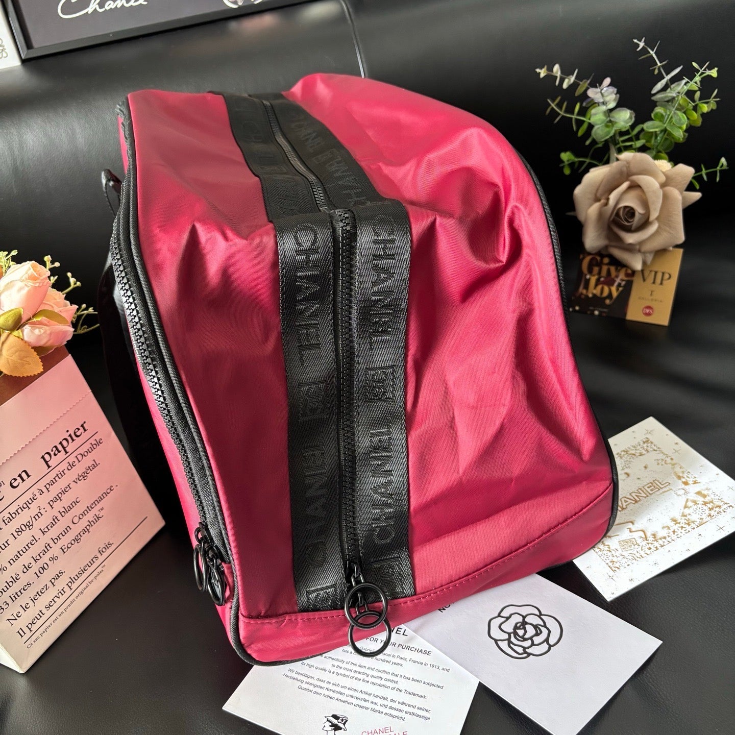 2024 Hot Pink Gym | Duffel Bag Lovely Pink Cherry