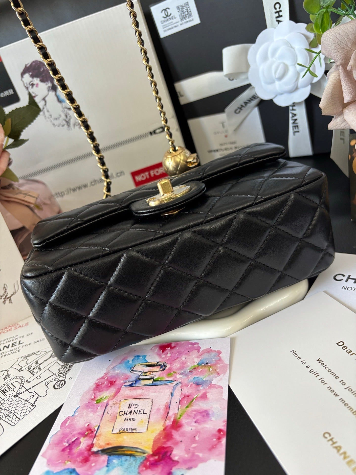 Sheepskin Classic Flap Bag