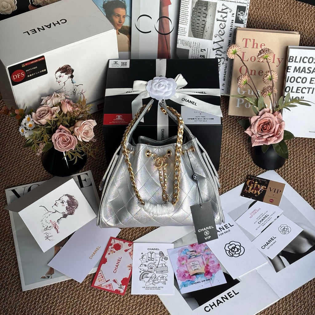 Leather Mini Hobo Bag