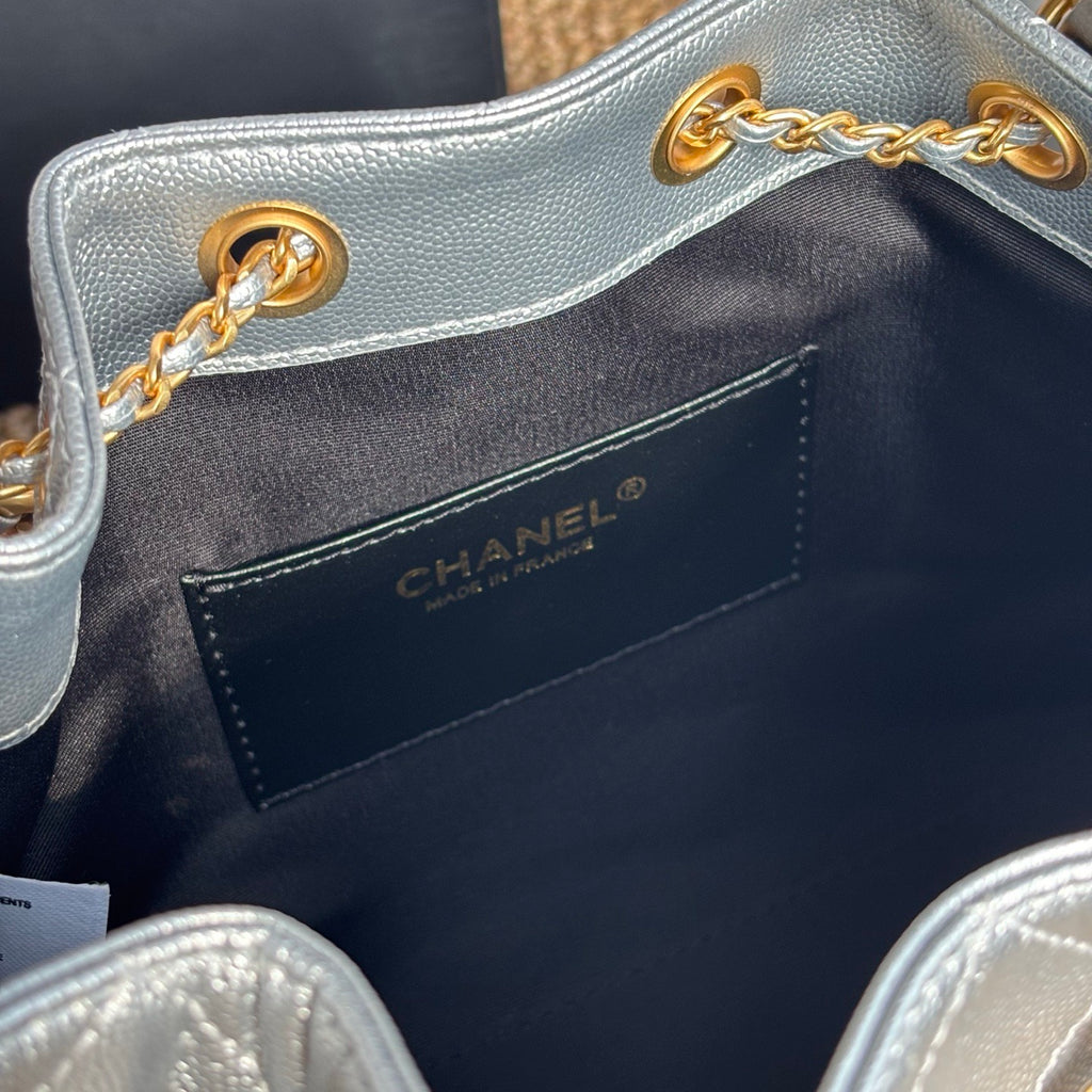 Leather Mini Hobo Bag