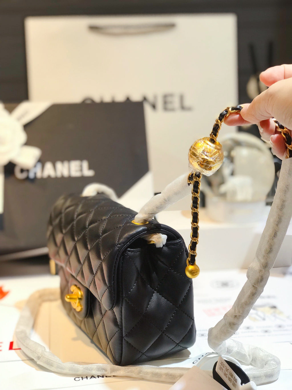 Sheepskin Classic Flap Bag