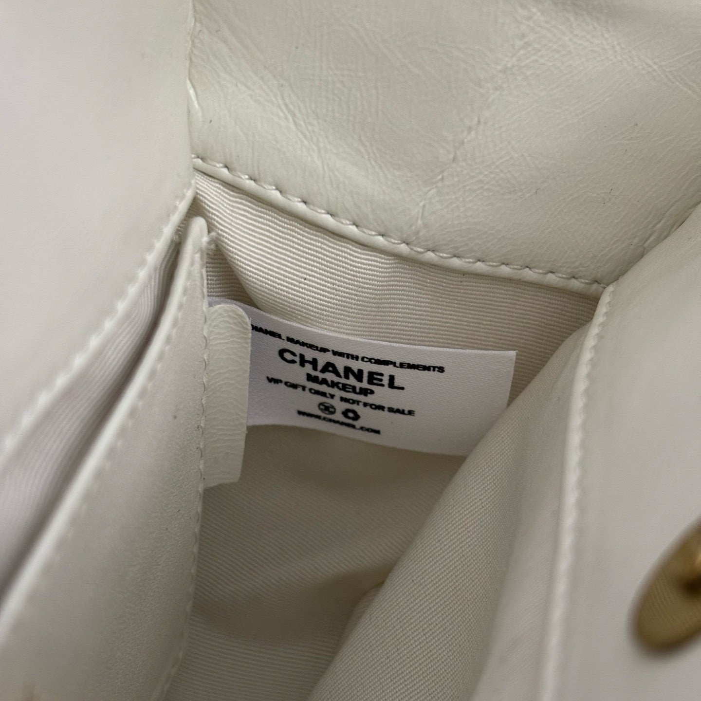 White Sheepskin Mini 23 Bag