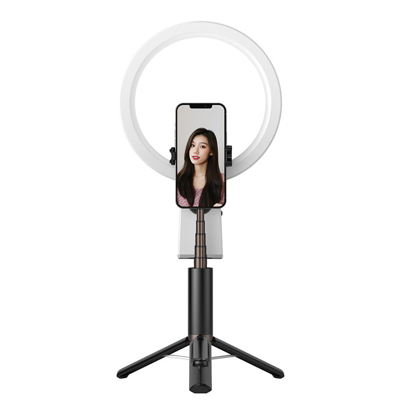 Professional Makeup Beauty Live Selfie Ring Light with Tripod and Mobile Phone Holder Lovely Pink Cherry